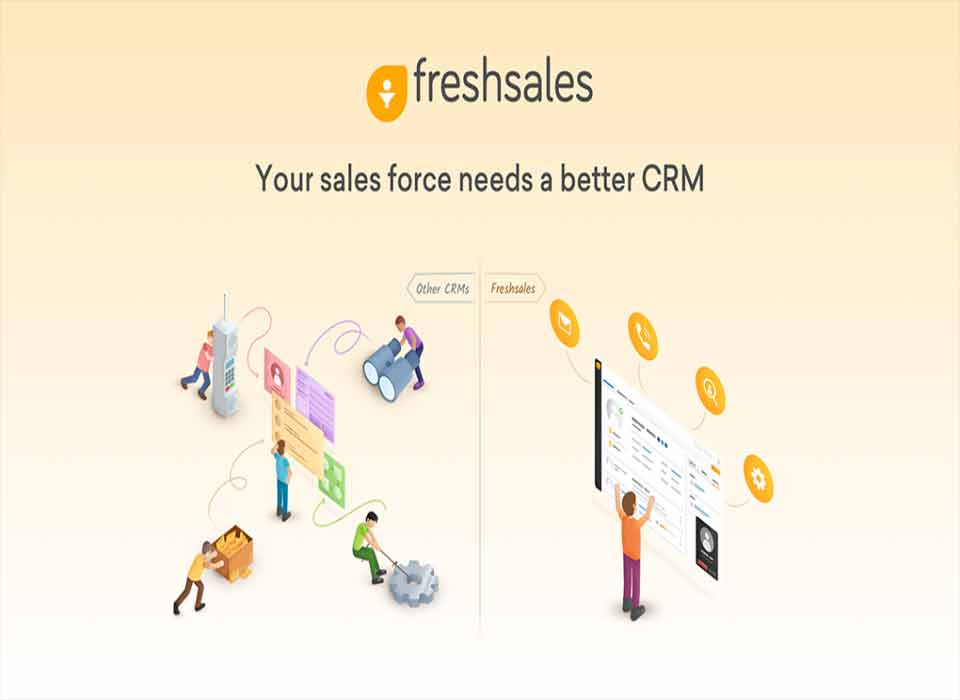 بهترین نرم افزار CRM رایگان freash sales