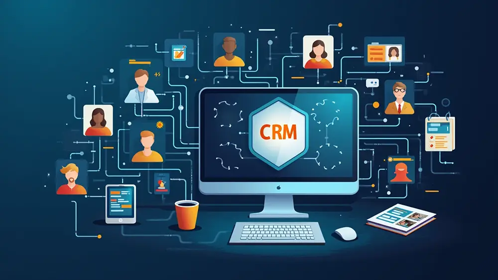 امکانات CRM برای ثبت اطلاعات مشتری